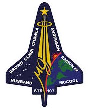 STS-107 patch small